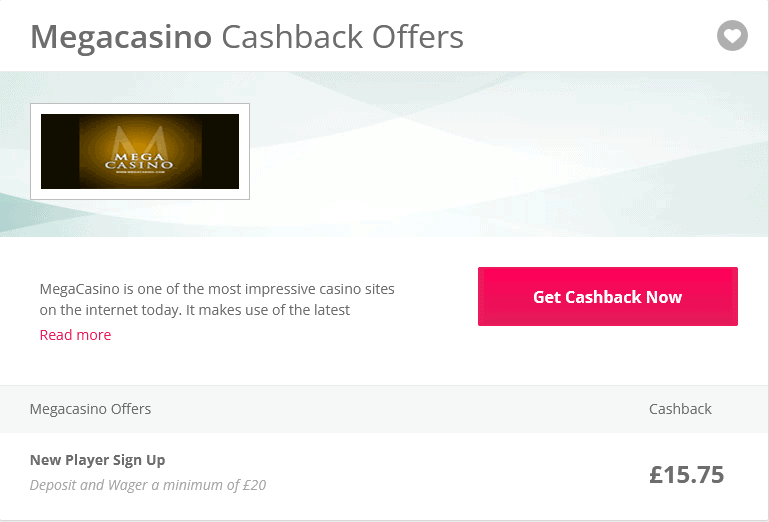 Mega Casino Offer